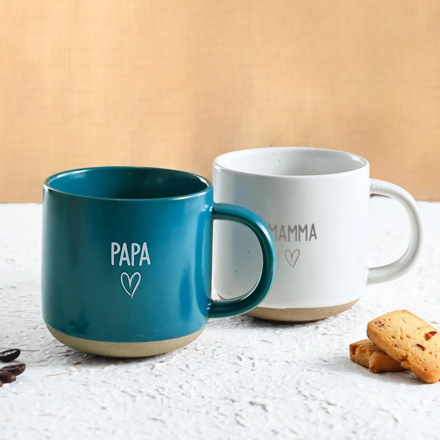 Personalized Pottery Coffee Mug Ideal Engraved Gift