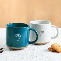 Personalized Pottery Coffee Mug Ideal Engraved Gift