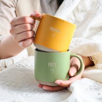 Personalized Pottery Coffee Mug Ideal Engraved Gift