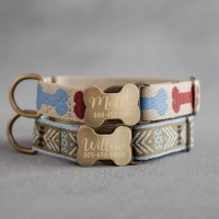 Personalized Name Dog Collar  For Small To Large Dogs