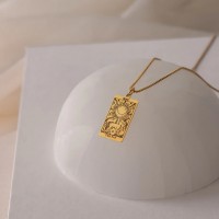 Personalized Tarot  Card Pendant Jewelry Charm Gift for Her