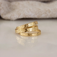 Mini Birth Flower Band Personalized Family Jewelry For Mother's Day