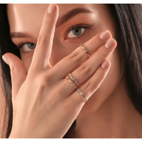 Personalized Rings With Birthstone Best Gift For Mother's Day
