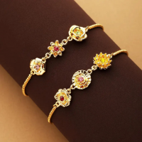 Family Birth Flower Bracelet Custom Birth Month Jewelry Mother's Day Gift