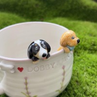 Lavender Personalized Handmade Creative Pet Model Mug Gifts For Pet Lovers