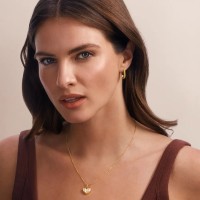 Petite Crystal Heart Necklace Best Gift For Mother's Day
