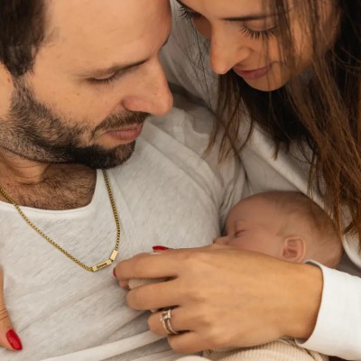 Personalize Necklace For Dad With Kids Name Father's Day Gift