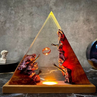 Epoxy Resin Art Lamp for Movie Lover