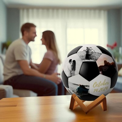 Personalized Photo Football The Perfect Keepsake Gift For The Soccer Fanatic