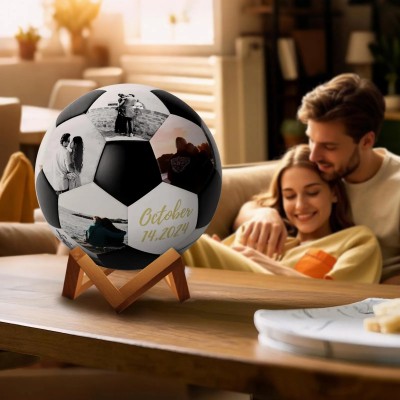 Personalized Photo Football The Perfect Keepsake Gift For The Soccer Fanatic