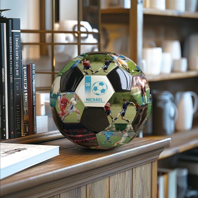 Personalized Photo Football The Perfect Keepsake Gift For The Soccer Fanatic