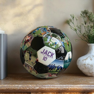 Personalized Photo Football The Perfect Keepsake Gift For The Soccer Fanatic