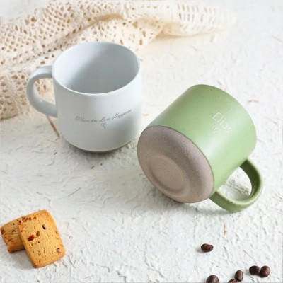 Personalized Pottery Coffee Mug Ideal Engraved Gift