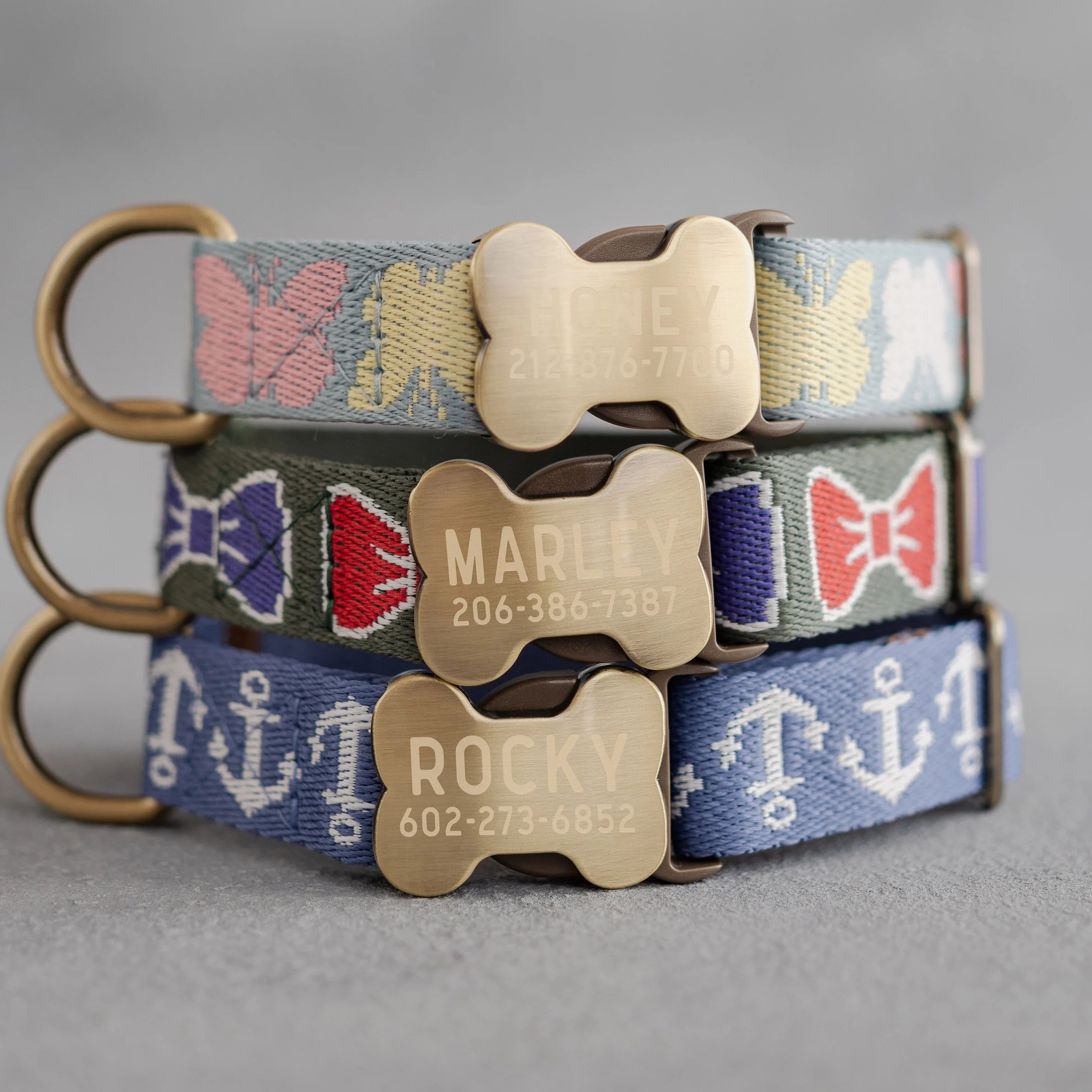 Personalized Name Dog Collar  For Small To Large Dogs