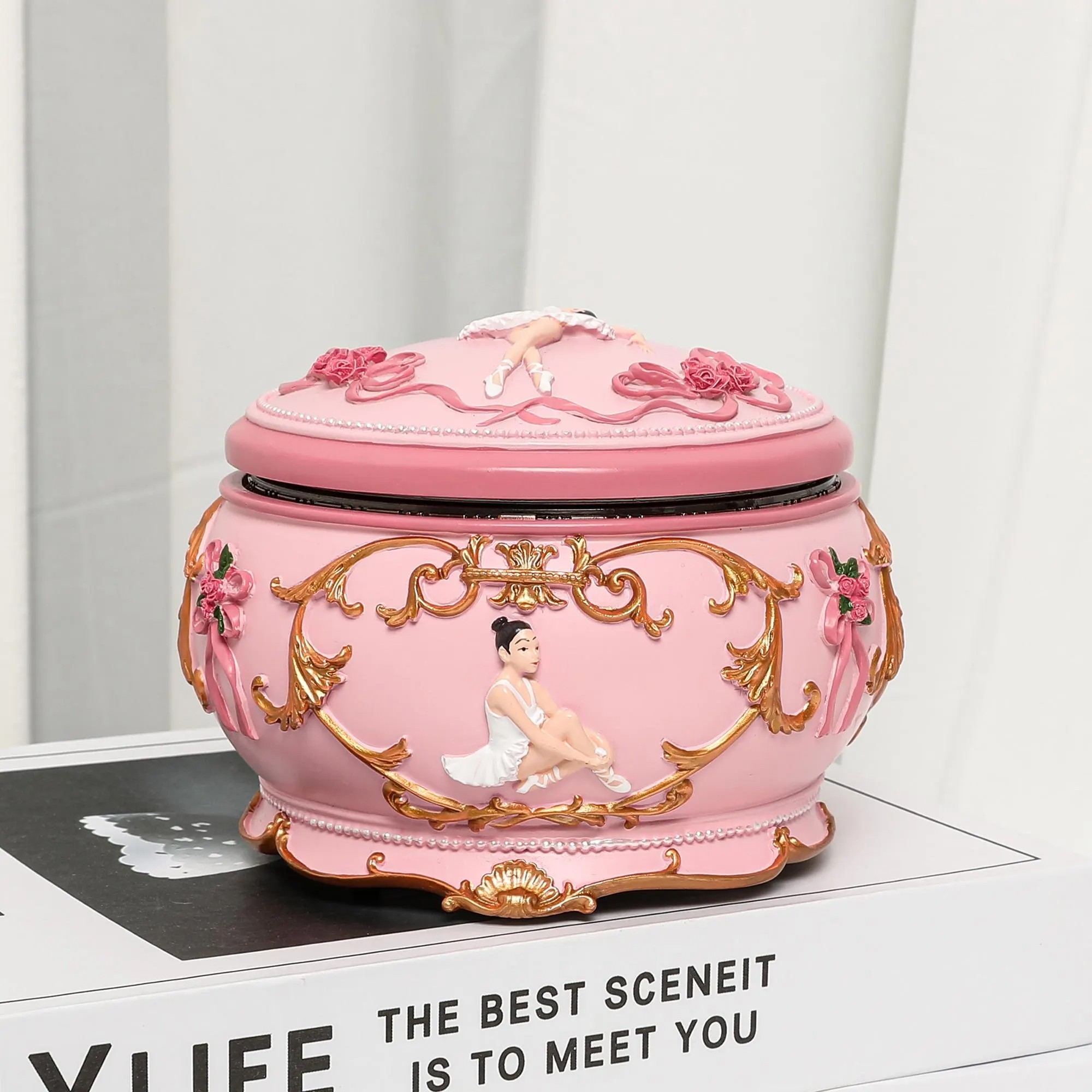 Personalized Carousel And Ballerina Music Box Engraved Name Christmas Gifts