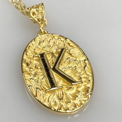Personalized Dainty Initial Engraved Necklace Best Jewelry Gifts