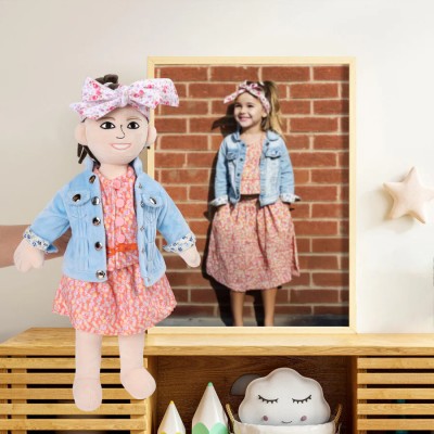 Personalized Children's Doll Turn Your Kids' Photos Into Stuffed Dolls