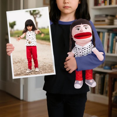 Personalized Children's Doll Turn Your Kids' Photos Into Stuffed Dolls