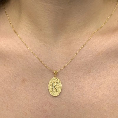 Personalized Dainty Initial Engraved Necklace Best Jewelry Gifts