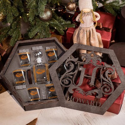 Personalized Name Neyland Stadium Large Whiskey Glass Set