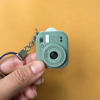 Custom Mini Camera Keychain With Personalized Photo Unique Gift For Photographers