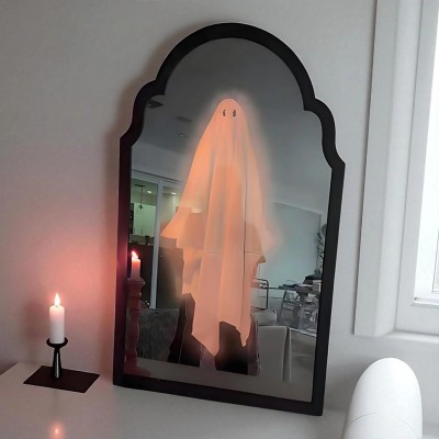Halloween Novelty Ghost Mirror Scary Ghost Interior Decoration