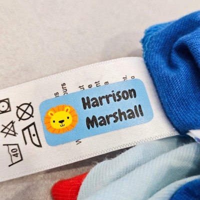 Personalized Child Name Waterproof Label Water Cup Lunch Box Sticker