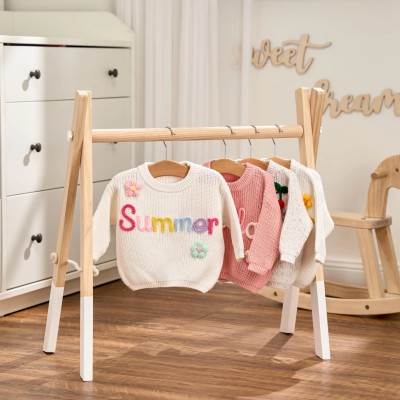 Personalized Children's Sweater And Socks Set With Name