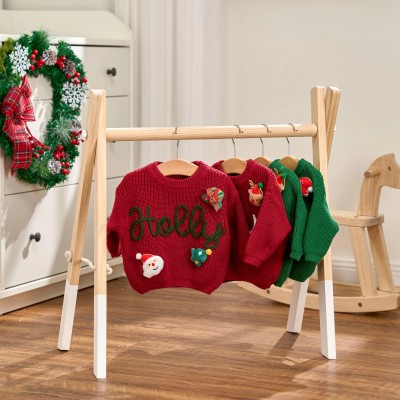 Personalized Children's Sweater And Socks Set With Name
