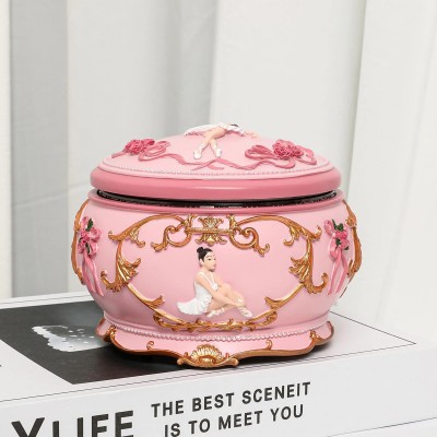 Personalized Carousel And Ballerina Music Box Engraved Name Christmas Gifts